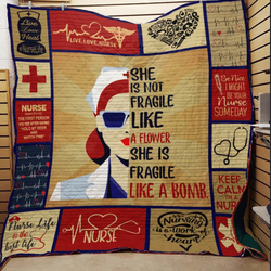 Nurse Clm3010076 Quilt Blanket and Home Decor