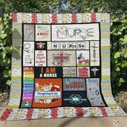 Nurse D010770 Quilt Blanket and Home Decor