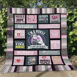 Nurse D010771 Quilt Blanket and Home Decor