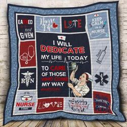 Nurse Keep Camp Blanket Th10072019 Quilt and Home Decor