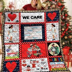 Nurse Quilt Blanket Bbb121113Sm and Home Decor