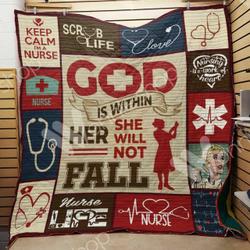 Nurse Quilt Blanket Dhc1102545Td and Home Decor