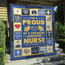 Nurse Quilt Blanket Ver 2  Quilt and Home Decor