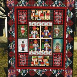 Nutcracker Quilt Tdhvc and Home Decor