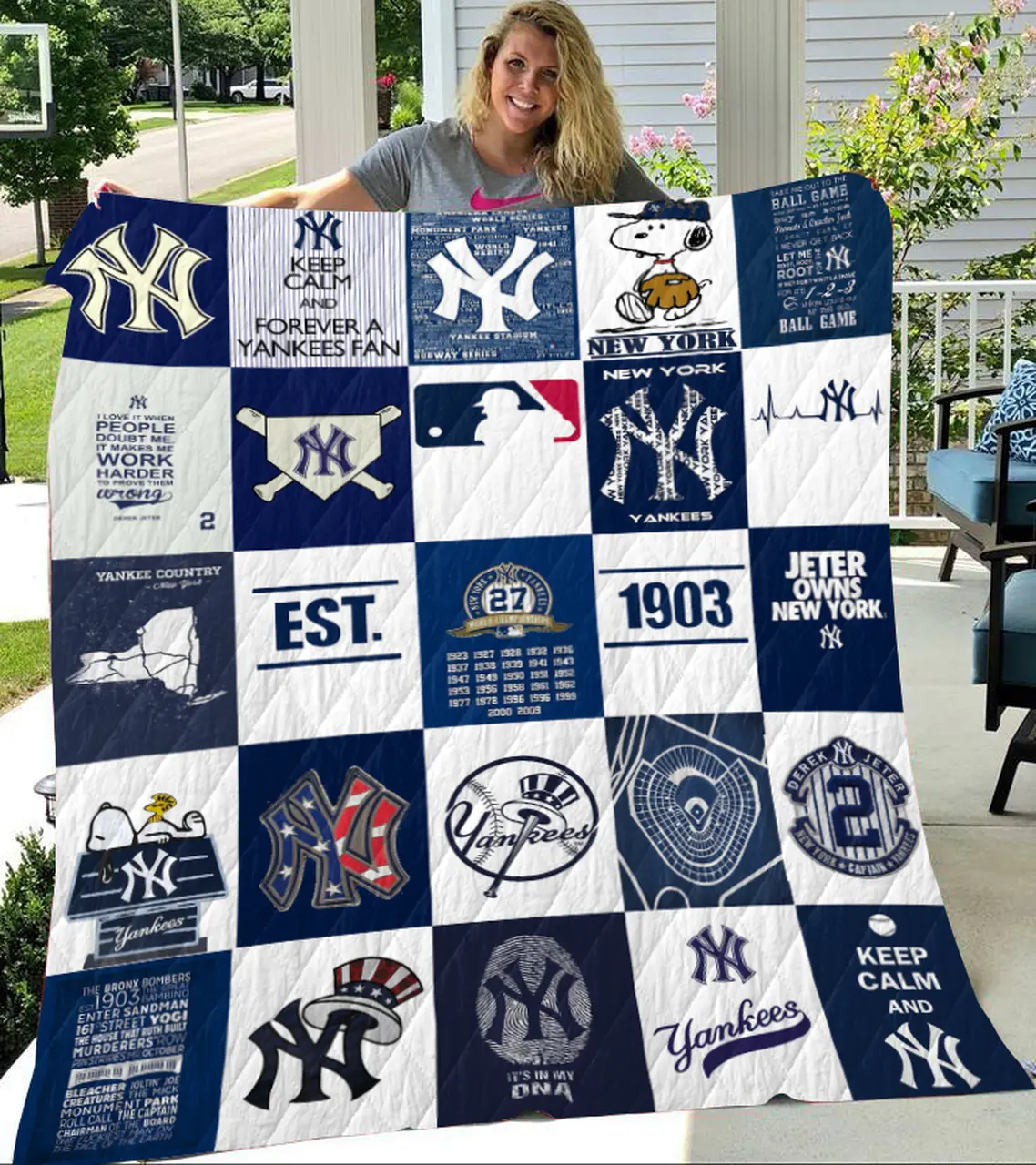 Nyy 3D Premium Quilt and Home Decor