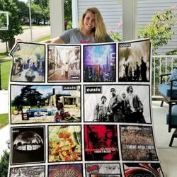 Oasis 3D Personalized Customized Quilt Blanket 13 and Home Decor