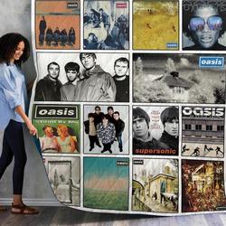 Oasis Singles Quilt Blanket For Fans 01 and Home Decor