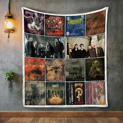 Obscenity Album Covers Quilt Blanket and Home Decor