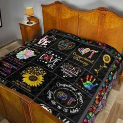 Occupational Therapy S JJI425 Awesome 3D Customized Quilt Hip and Home Decor