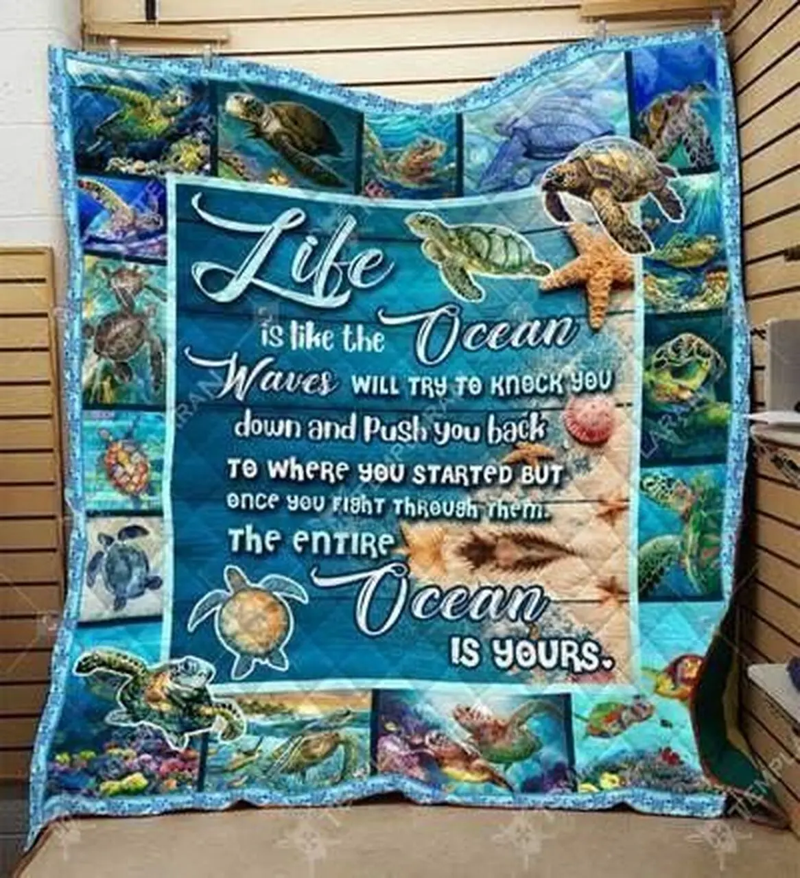 Ocean And Life Ah Quilt Derqns and Home Decor