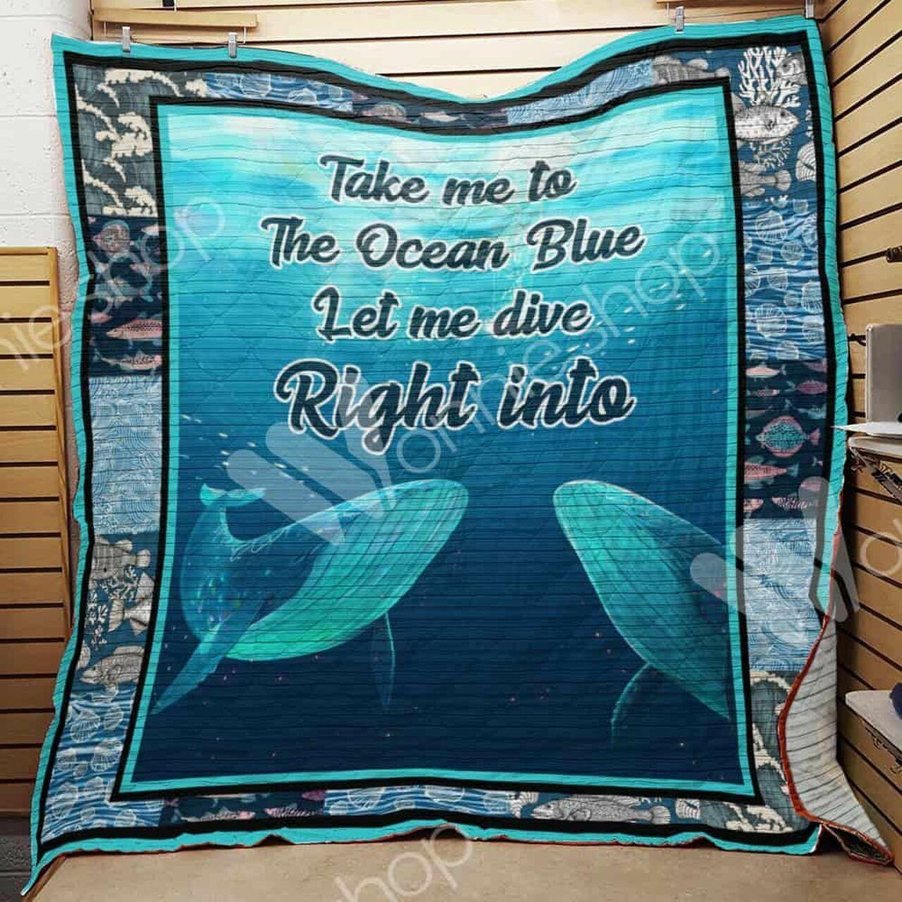 Ocean Quilt Prr and Home Decor