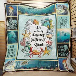 Ocean Quilt Zth and Home Decor