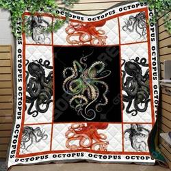 Octopus Collection Quilt Tdhab and Home Decor