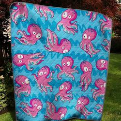 Octopus Dd Quilt Tdhaa and Home Decor