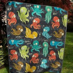 Octopus Dd Quilt Tdhdh and Home Decor