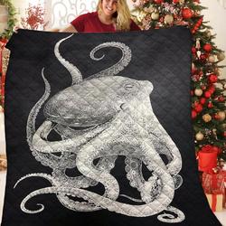 Octopus JFJ10761 3D Customized Quilt 2707 and Home Decor