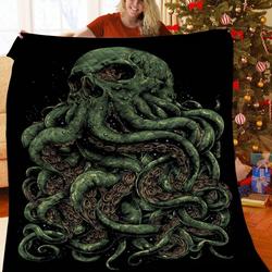 Octopus Skull JFJ10762 3D Customized Quilt 2707 and Home Decor