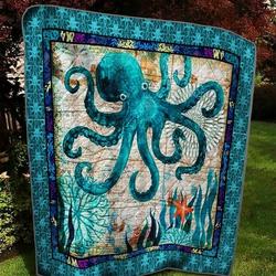 Octopus V2 KG 3D Customized Quilt and Home Decor