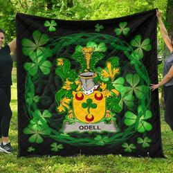 Odell Ireland Irish Celtic Shamrock Knot Circle JFJ10766 3D Customized Quilt 2707 and Home Decor