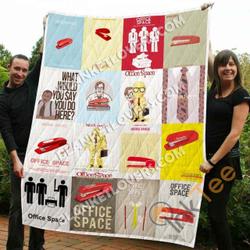 Office Space Blanket TH11072019 Quilt and Home Decor