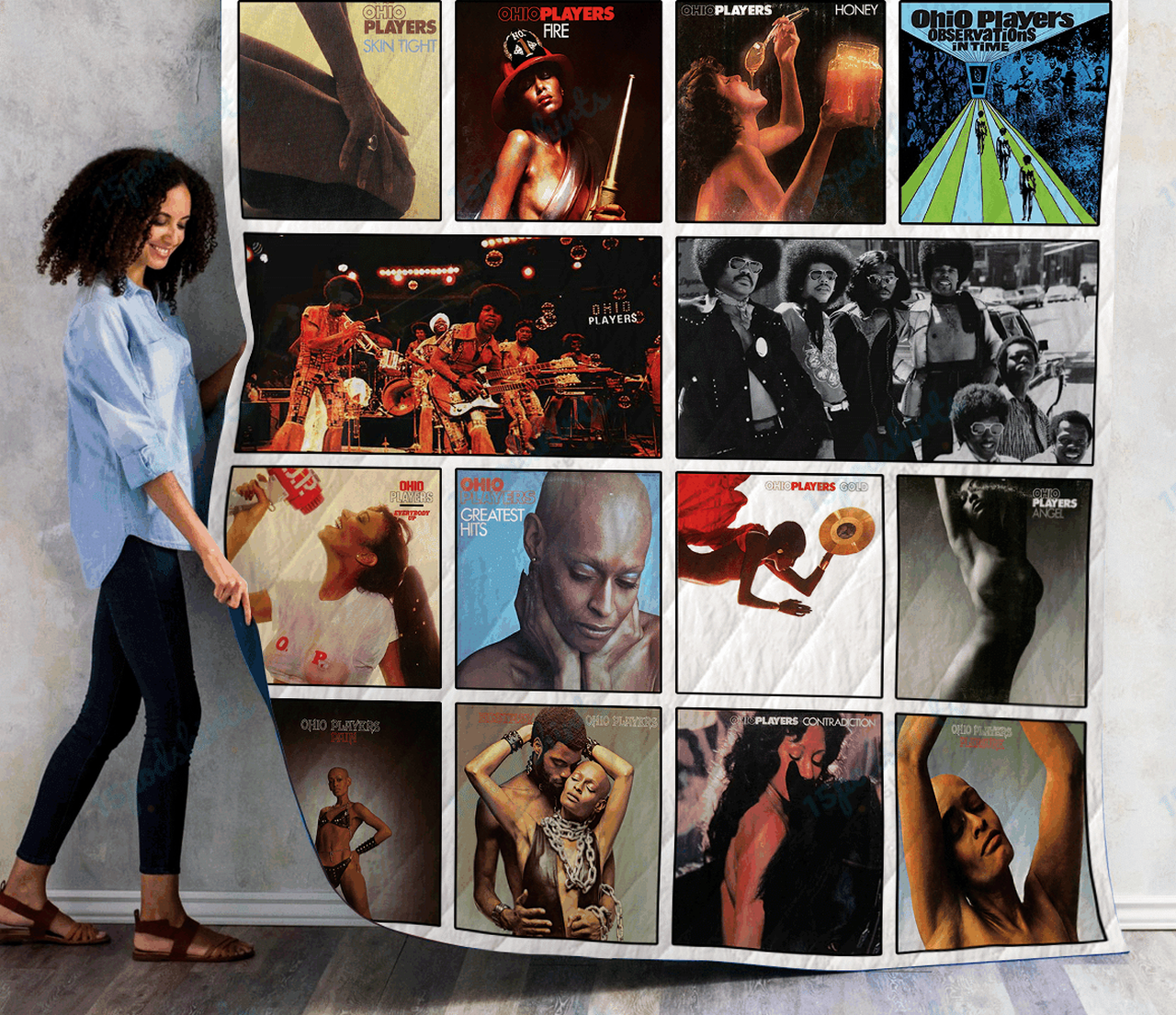 Ohio Players Albums Quilt Blanket Ver14 and Home Decor
