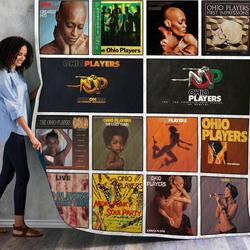 Ohio Players Complications Quilt Blanket 01 and Home Decor