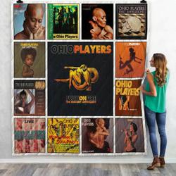 Ohio Players Complications Quilt Blanket 02 and Home Decor