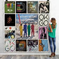 Ok Go Singles Quilt Blanket 02 and Home Decor