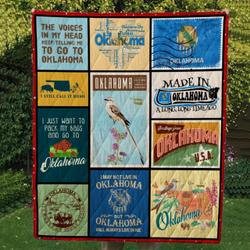 Oklahoma Cl14100376Mdq Quilt Blanket and Home Decor