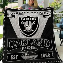 Okland Raiders Quilt Blanket and Home Decor