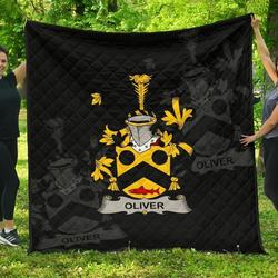 Oliver Ireland Irish Family Crest JFJ10790 3D Customized Quilt 2707 and Home Decor