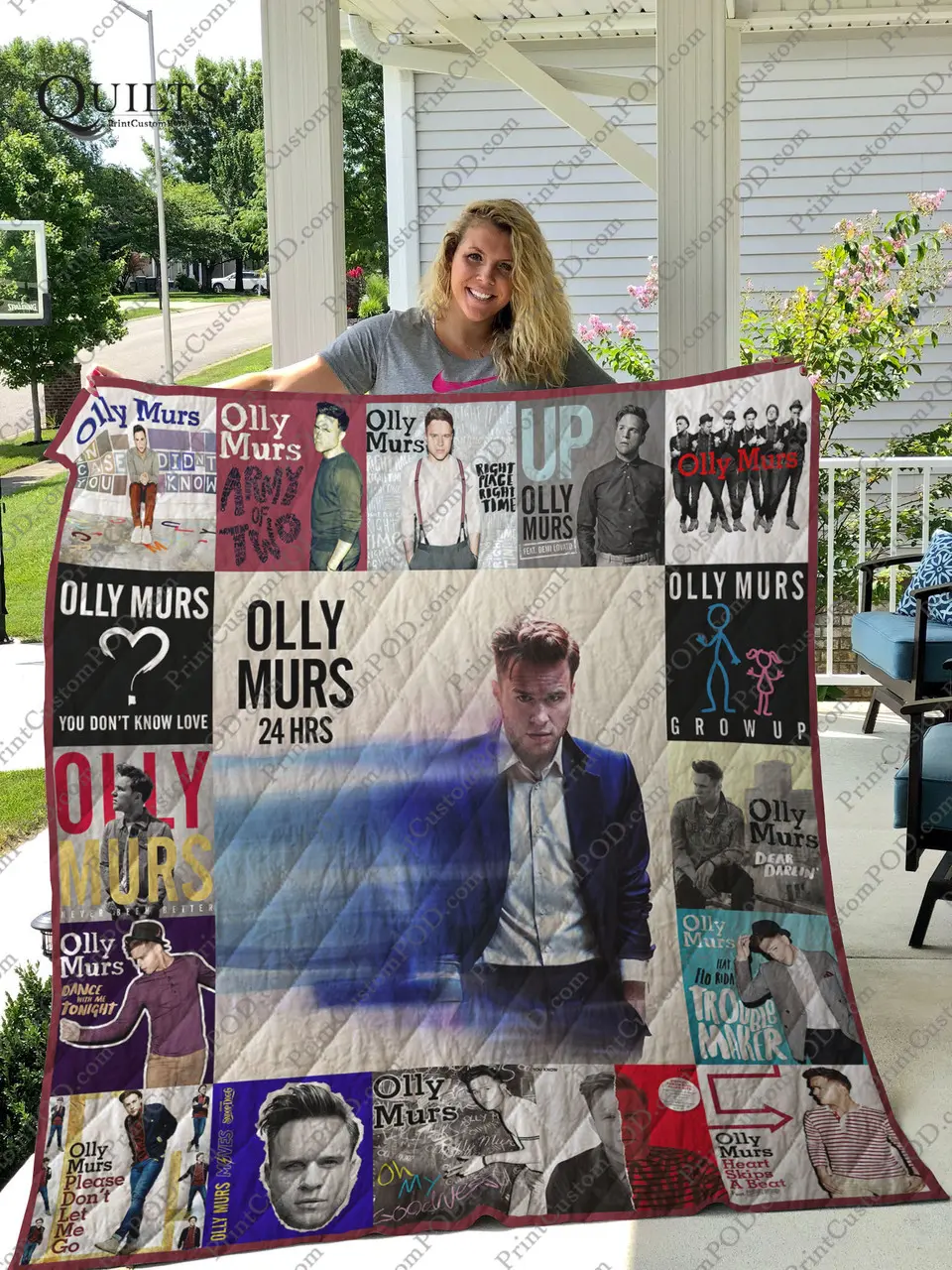 Olly Murs Albums Quilt Blanket For Fans Ver 17 and Home Decor