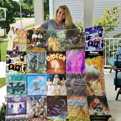 Omega Quilt Blanket and Home Decor