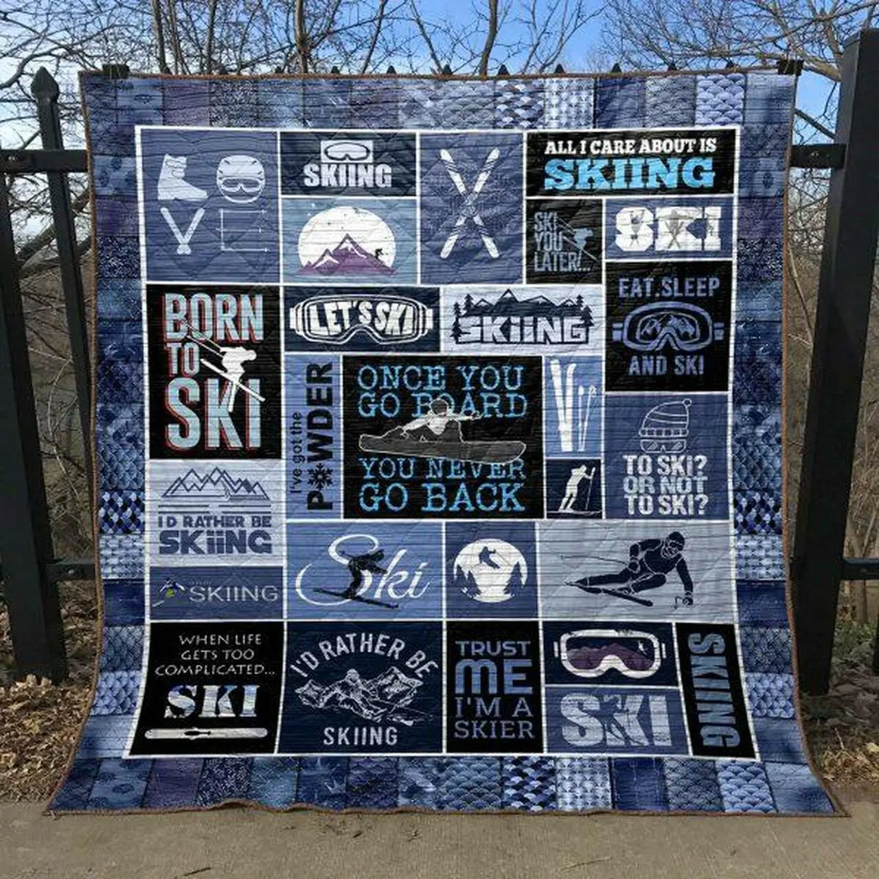 Once Go Board Never Go Back Quilt Blanket Th19 Quilt and Home Decor