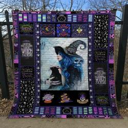 One Bad Witch Quilt Blanket Yct8  Quilt and Home Decor