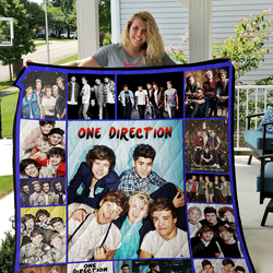 One Direction Quilt Blanket and Home Decor