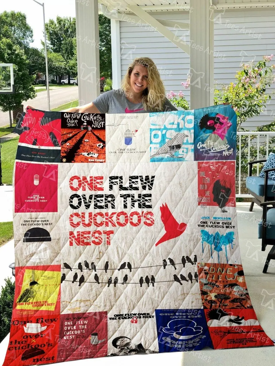 One Flew Over The Cuckoo S Nest Quilt Blanket 01744 and Home Decor