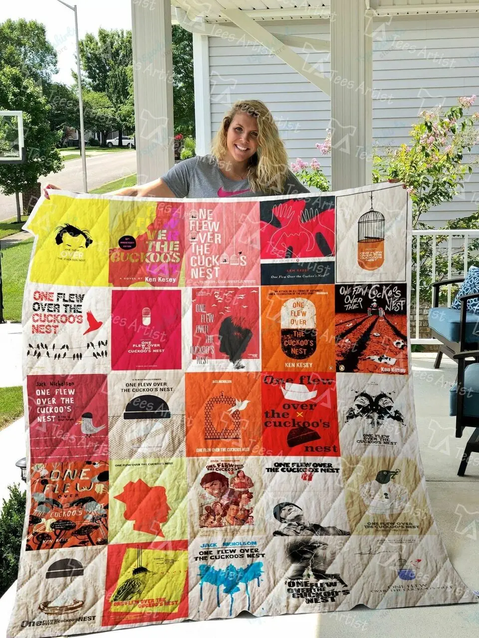 One Flew Over The Cuckoo S Nest Quilt Blanket 0631 and Home Decor