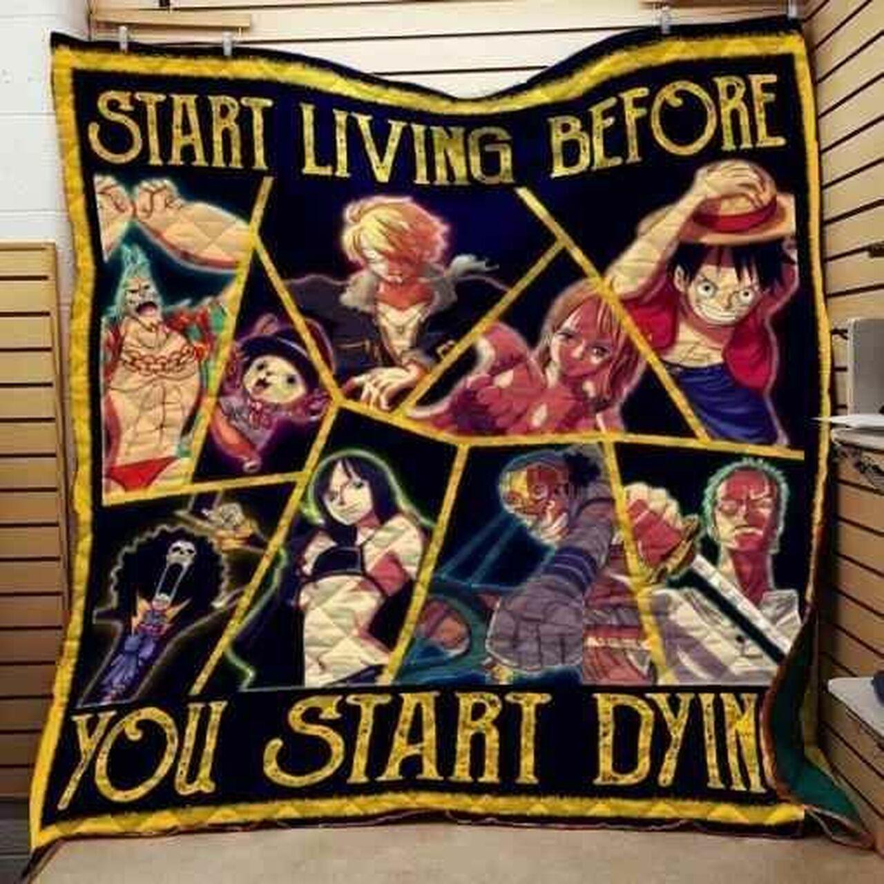 One Piece Ace Quote Blanket Th0907 Quilt and Home Decor