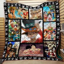 One Piece Brothers Quilt For Fans Amine and Home Decor