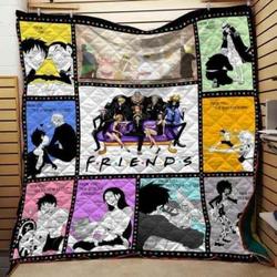 One Piece Friends Blanket Th0907 Quilt and Home Decor
