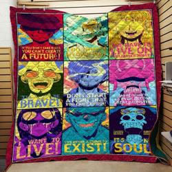One Piece Quotes Blanket Th0907 Quilt and Home Decor