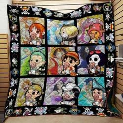 One Piece Strawhat Babies Blanket Th0907 Quilt and Home Decor