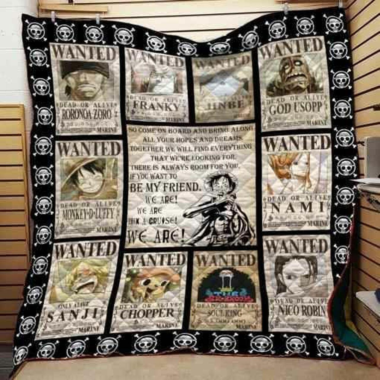 One Piece We Are Blanket Th0907 Quilt and Home Decor
