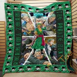 One Piece Zoro Blanket TH0907 Quilt and Home Decor