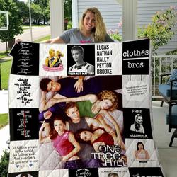 One Tree Hill T-Shirt Quilt Blanket and Home Decor