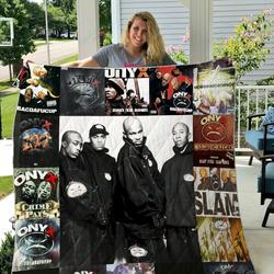 Onyx Quilt Blanket and Home Decor