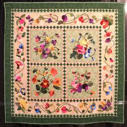 Orchid Flower Quilt Tdhxy and Home Decor