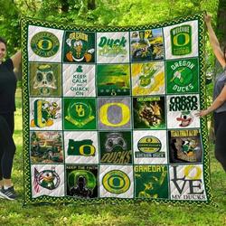 Oregon Duck Quilt Blanket Fan Made and Home Decor