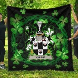 Orpie Ireland Irish Celtic Shamrock Knot Circle JFJ10820 3D Customized Quilt 2707 and Home Decor